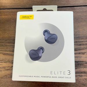 Jabra Elite 3 dark grey earbuds